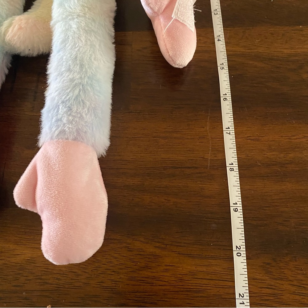 Funexpress Monkey Stuffed Animal with Long Floppy Limbs and Sound - Picture 7 of 8
